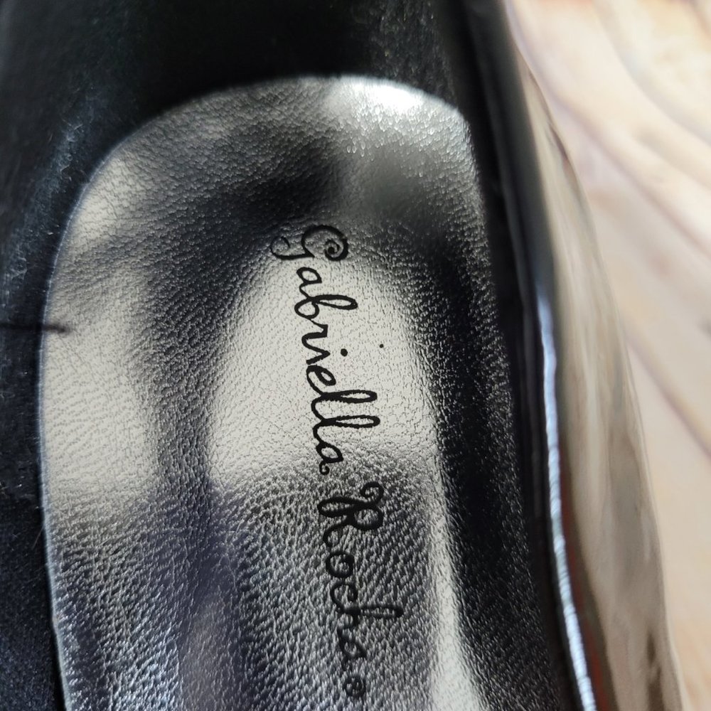 Gabriella Rocha Quilla Patent Platform Pumps - Picture 5 of 11